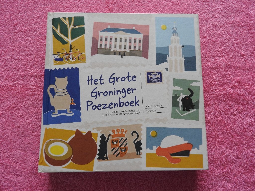 Het Grote Groninger Poezenboek - Groningen, Ophalen of Verzenden, Zo goed als nieuw