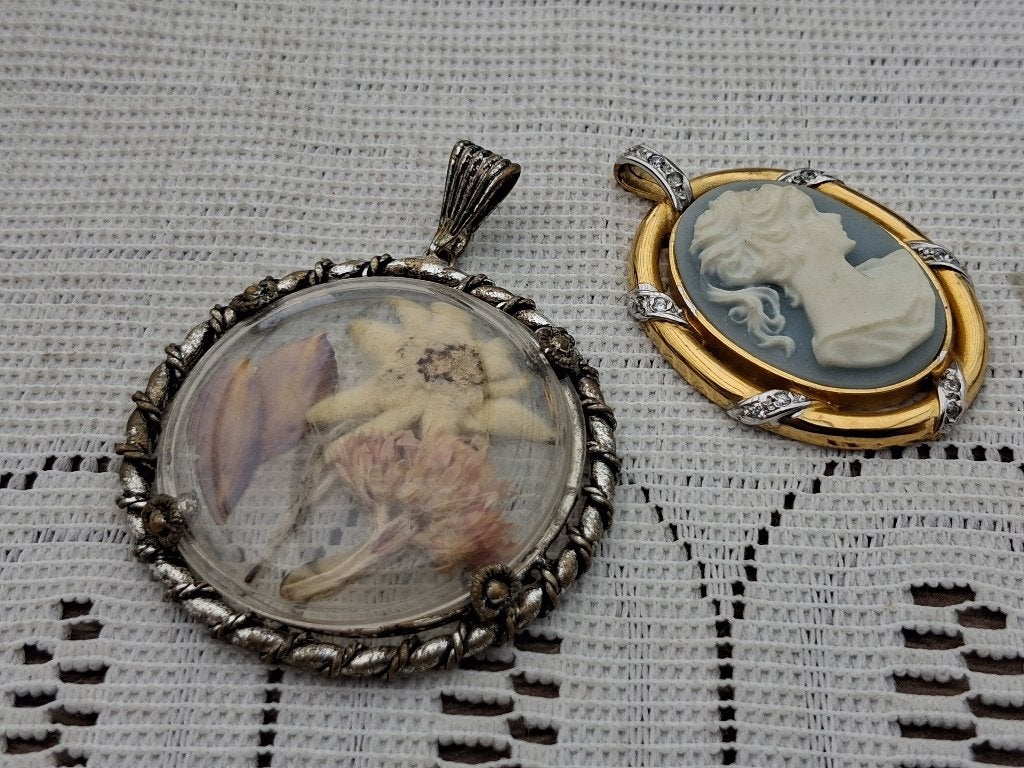 vintage sieraden, Verzenden, Overige materialen, Hanger