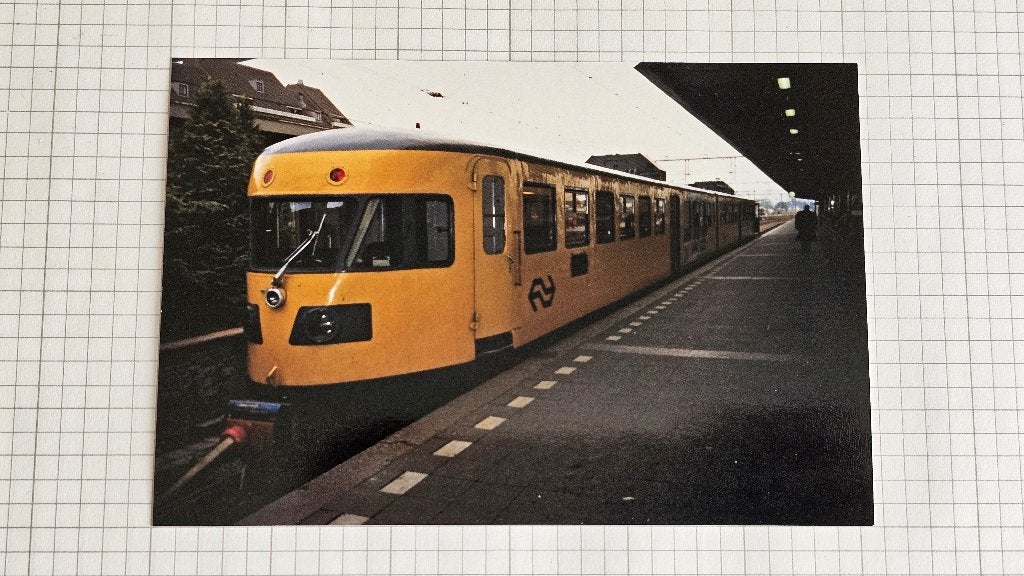 Foto TREIN NS Nederlandse Spoorwegen Diesel DE2 Plan X, Verzenden, Gebruikt, Trein, Overige typen