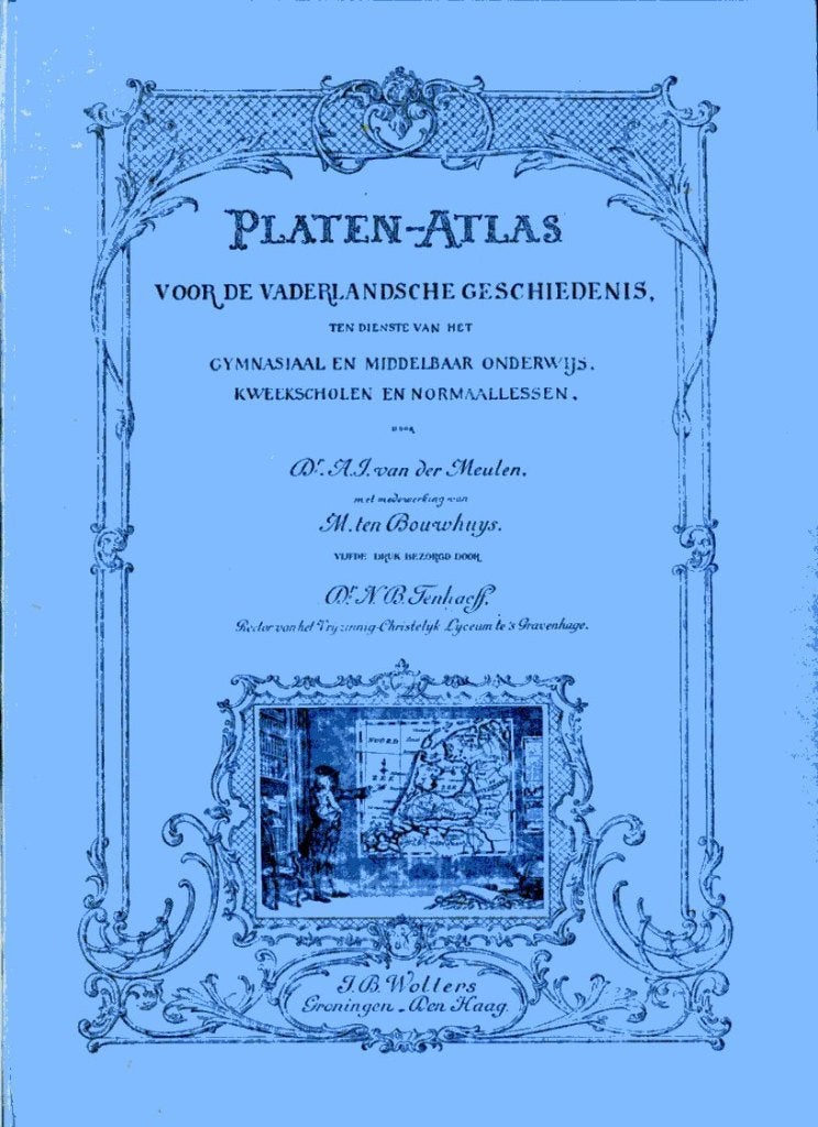 Dr. A.J. van der Meulen, Platenatlas, Ophalen of Verzenden, Gelezen, Dr. A.J. van der Meulen
