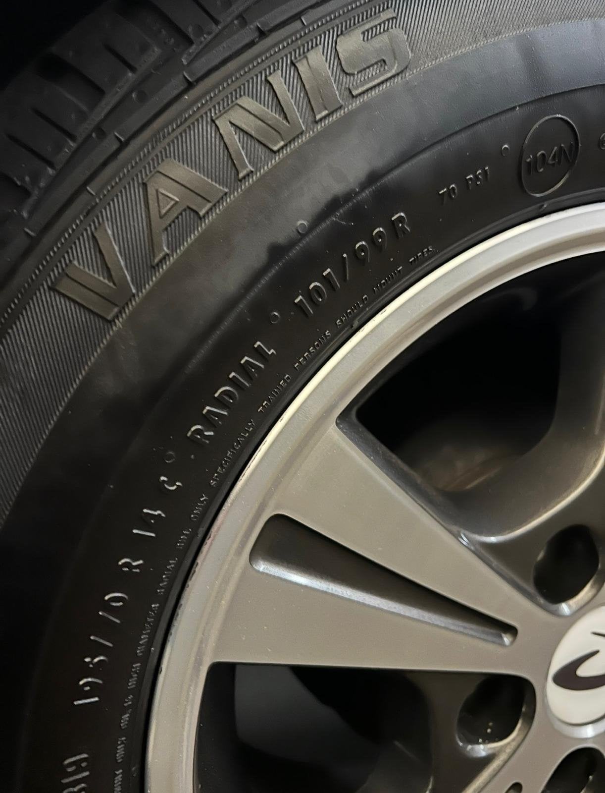 4x Barum Vanis 195/70 R14C Bestelauto Banden (DOT 05/19), Ophalen, 14 inch, Band(en), 195 mm