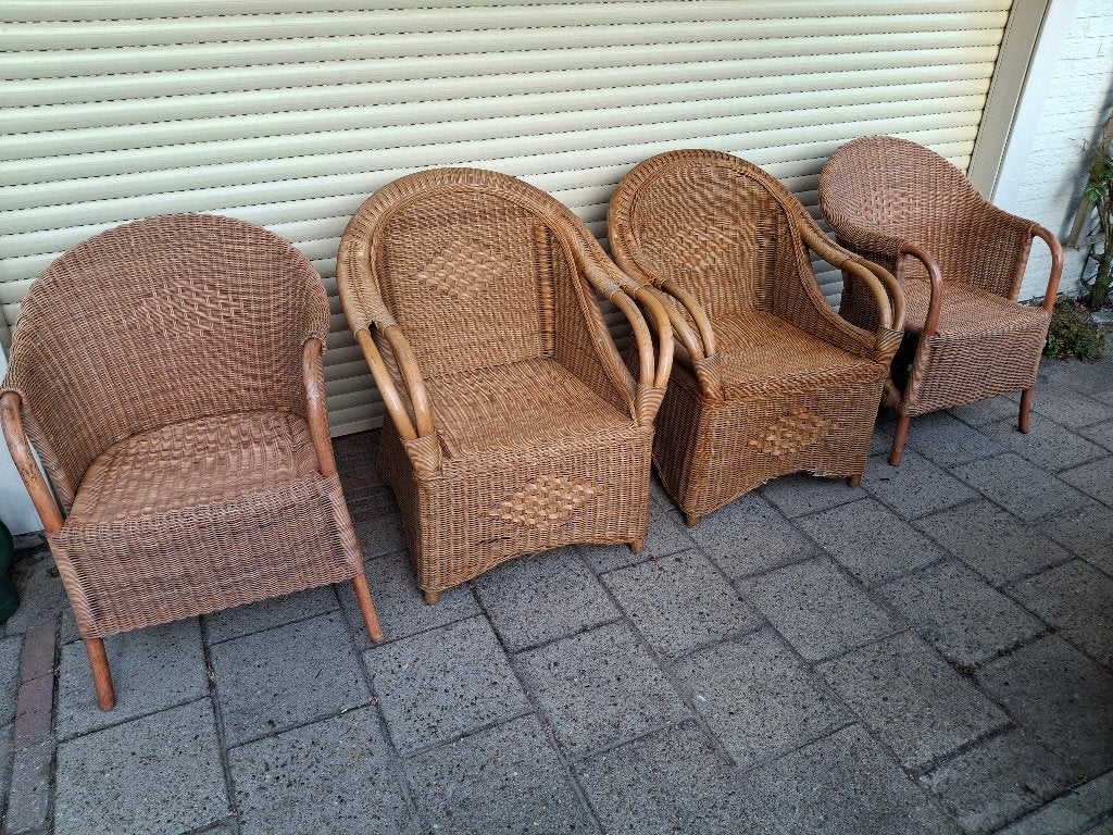 Leuke tuinstoelen, Tuin en Terras, Tuinstoelen, Ophalen, Gebruikt, Kunststof