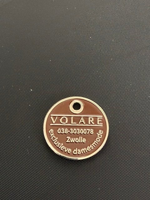 winkelwagenmuntje Volare, Ophalen of Verzenden