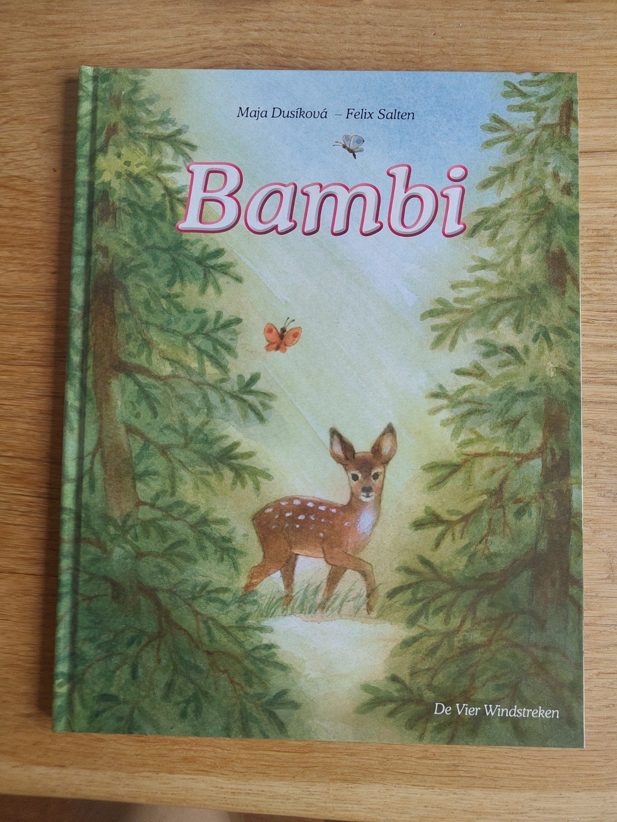 Bambi Prentenboek - Maja Dusíková & Felix Salten, Ophalen of Verzenden, Zo goed als nieuw, Maja Dusíková, Felix Salten, Prentenboek