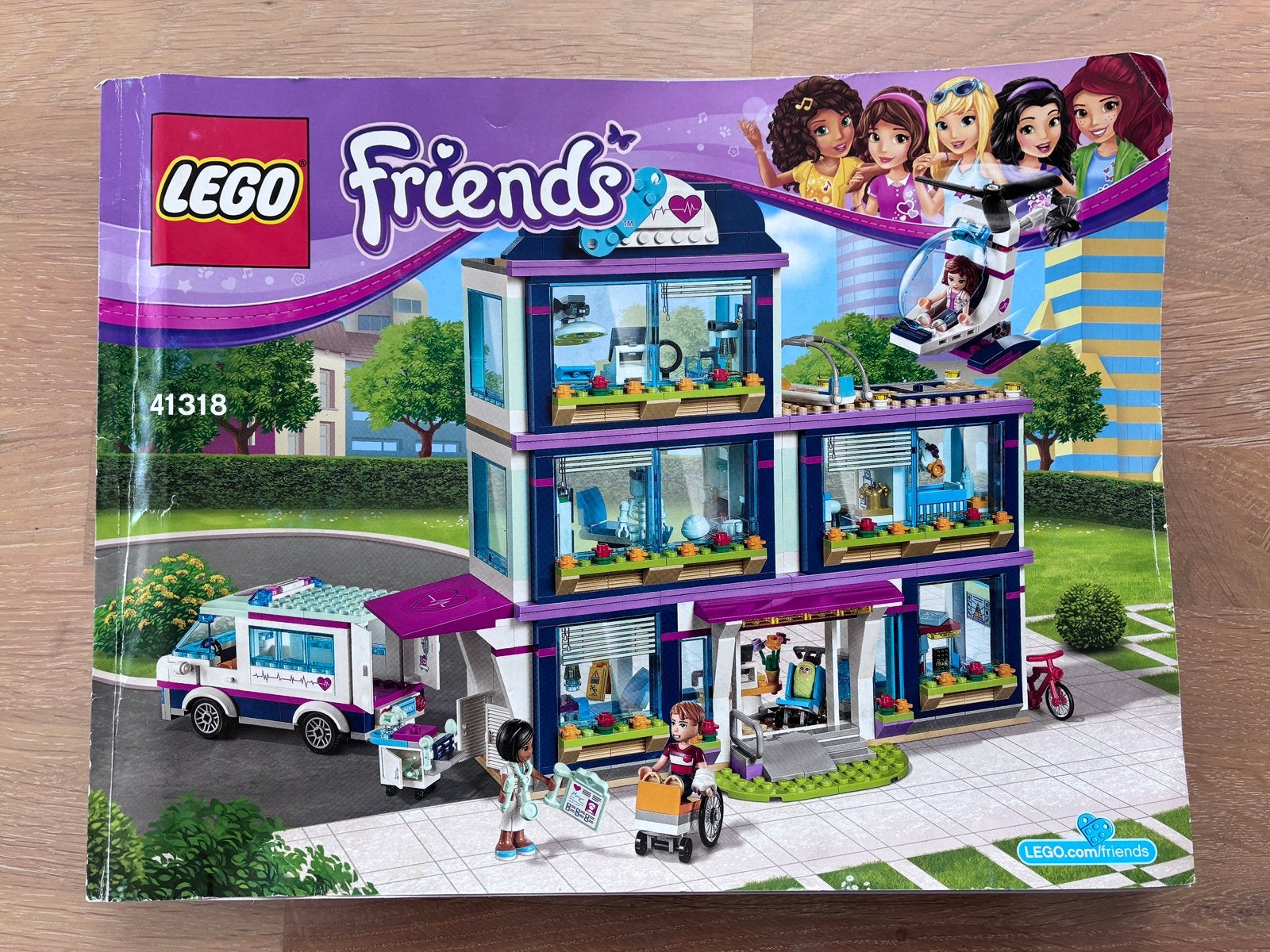 Lego Friends Heartlake Hospitaal #41318 (2017), Ophalen, Compleet, Lego, Friends