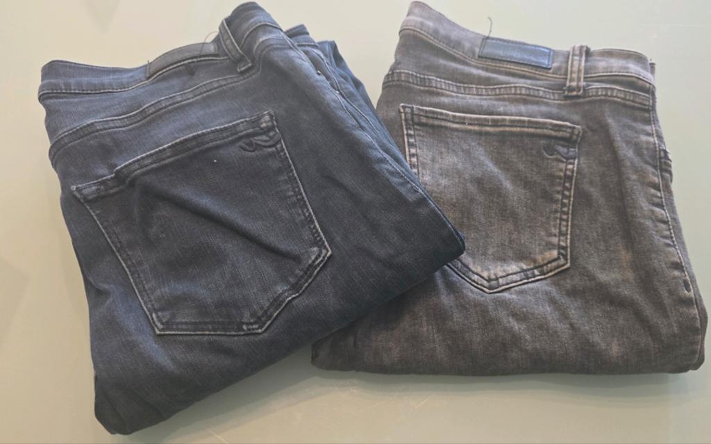 LTB Jeans - 2  stuks in verschillende tinten grijs/donkerbla, Kleding | Dames, Spijkerbroeken en Jeans, Zwart, Ophalen of Verzenden