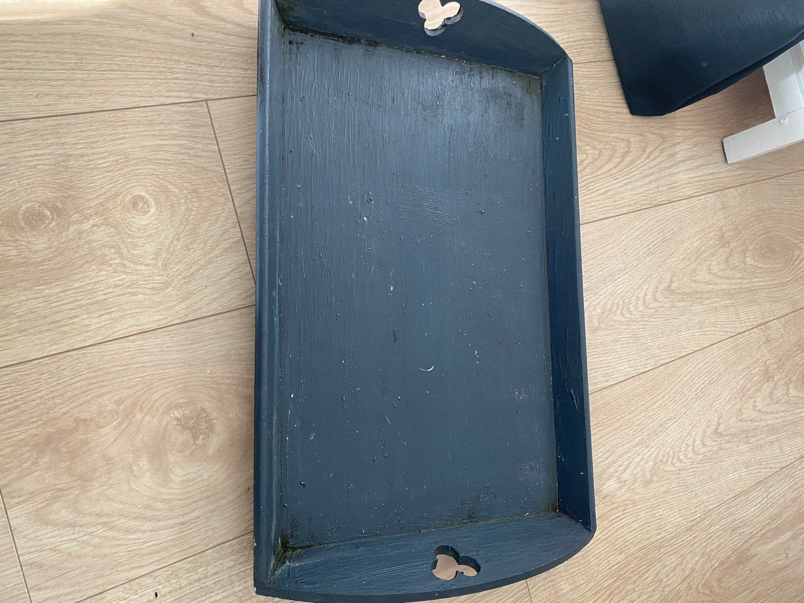 Gratis dienblad, Huis en Inrichting, Ophalen, Gebruikt, Rechthoekig, Hout