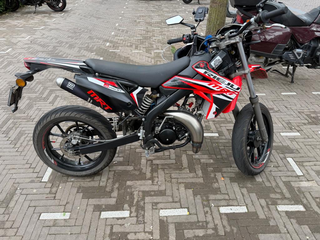 Rieju MRT 50 pro Supermotard brommer, Fietsen en Brommers, Ophalen of Verzenden, Gebruikt, Maximaal 45 km/u