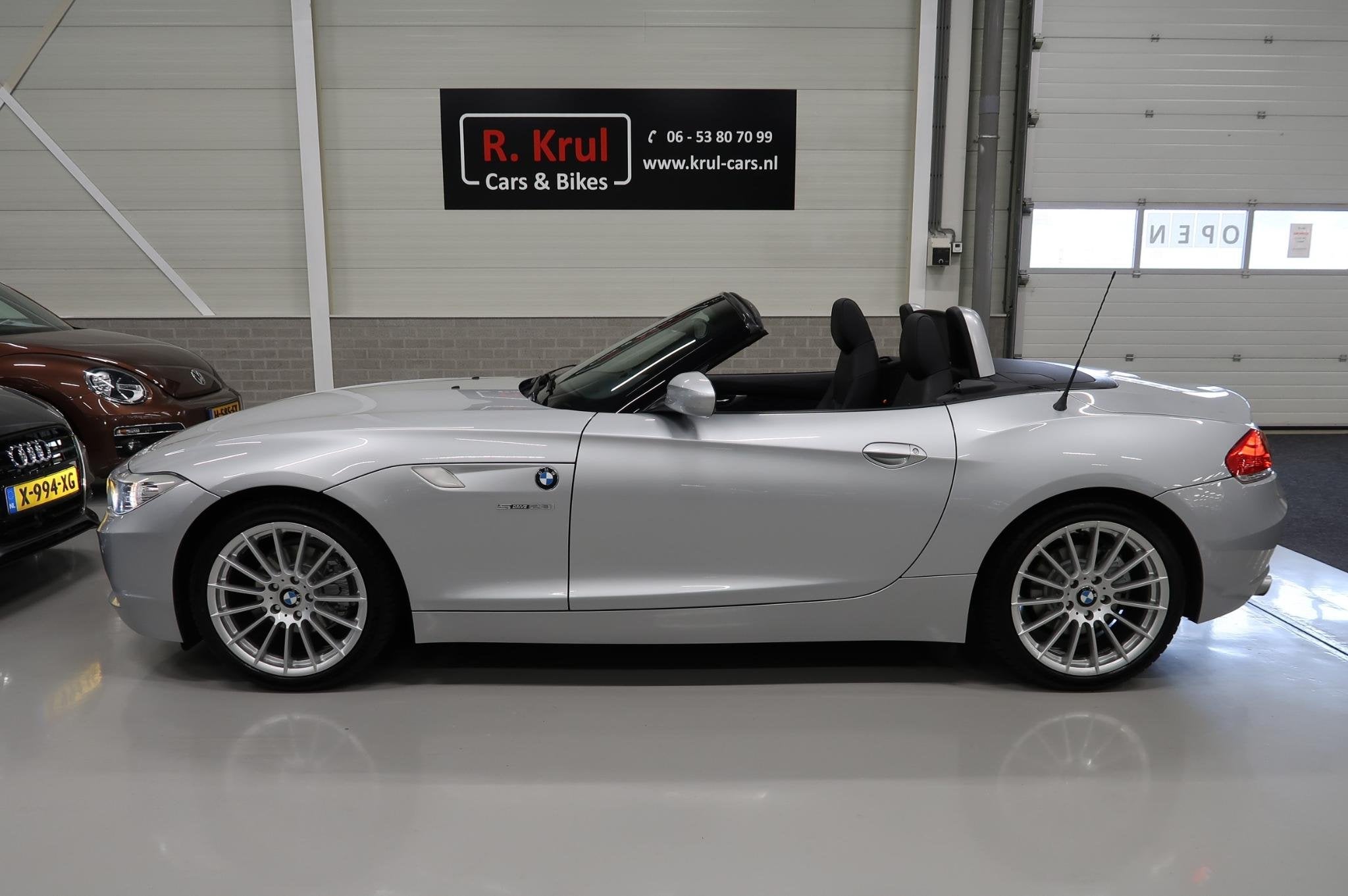 BMW Z4 Roadster sDrive23i Executive 6-Cilinder Automaat Leer, Auto's, BMW, Euro 5, Achterwielaandrijving, Gebruikt, Zwart