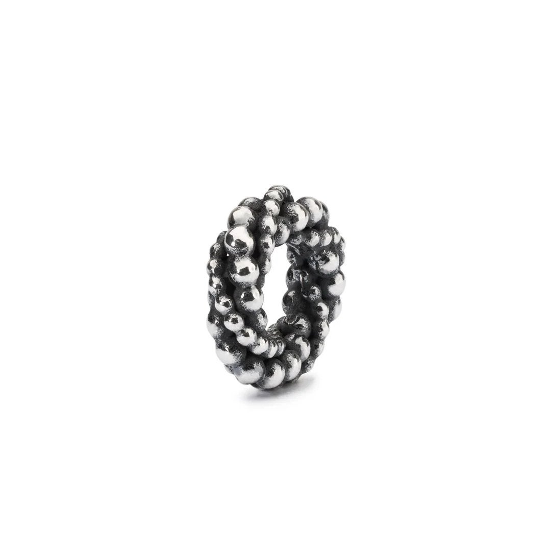 Trollbeads zilveren kraal ‘levenscyclus’, Verzenden, Nieuw, Trollbeads, 1 bedel
