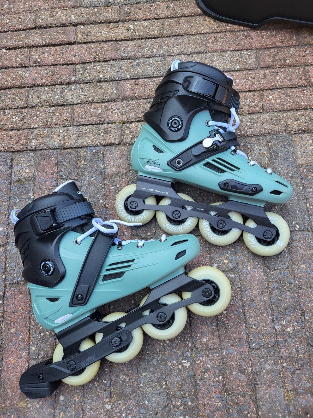 Oxelo Inline Skates Maat 42 met Draagtas, Zo goed als nieuw, Inline skates 4 wielen, Ophalen, Overige merken