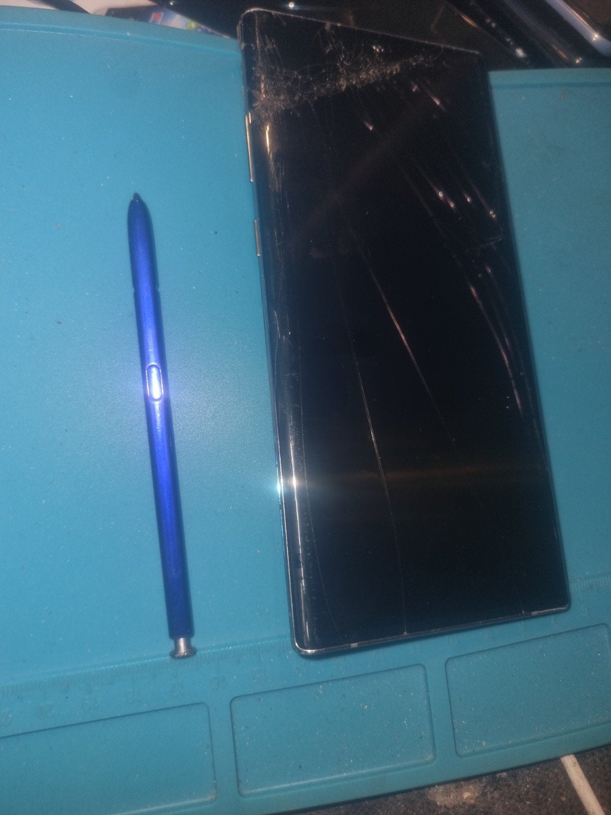 Samsung Galaxy Note 10 - Gebroken Scherm en Achterkant, Telecommunicatie, Mobiele telefoons | Samsung, Touchscreen, Ophalen of Verzenden