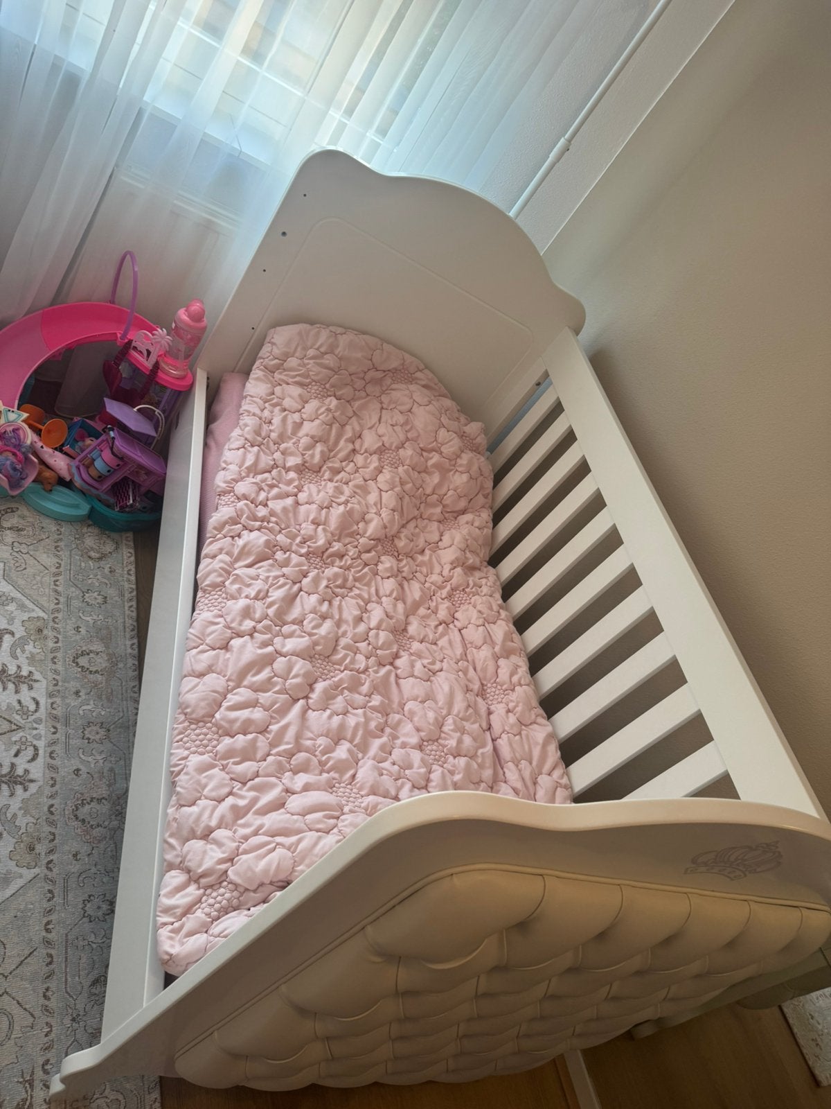 Bopita Diva kinderbed, Ophalen, 70 tot 85 cm, 140 tot 160 cm, Zo goed als nieuw