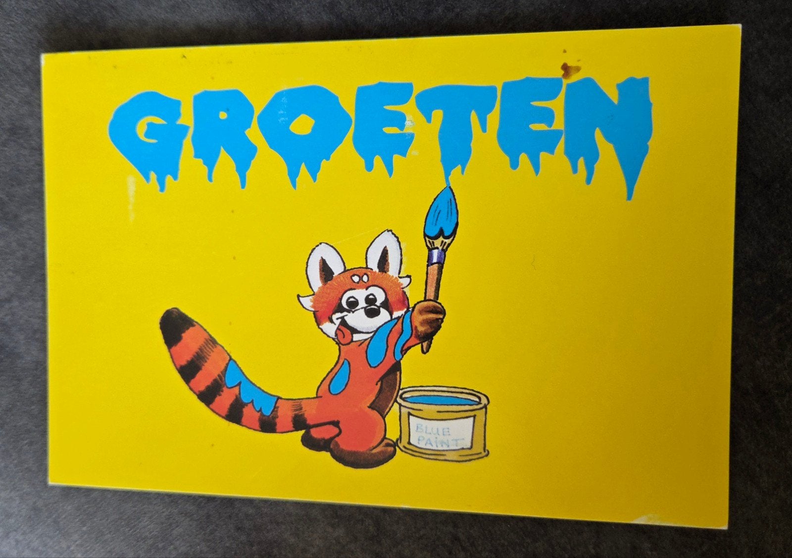 WNF Rangerclub Ansichtkaart - Groeten met Rode Panda, Verzenden, 1980 tot heden, Gelopen, Overige thema's