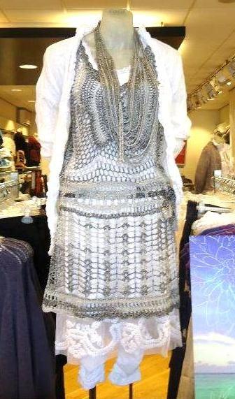 Didi apart gehaakt zomer jurkje mt m ., Kleding | Dames, Jurken, Maat 38/40 (M), Didi, Ophalen of Verzenden, Knielengte