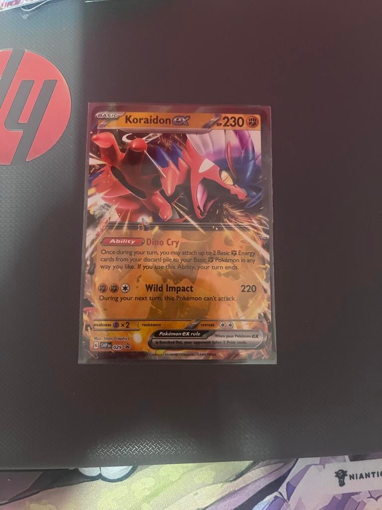 Pokémon Kaart: Koraidon ex (SVP EN 029) - Zo goed als nieuw, Ophalen of Verzenden, Zo goed als nieuw, Losse kaart
