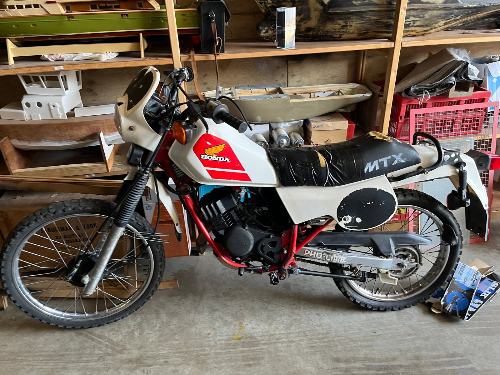 Gezocht! Honda M- seriebrommers/ motoren! Mt mb mtx mbx nsr, Fietsen en Brommers, Ophalen of Verzenden