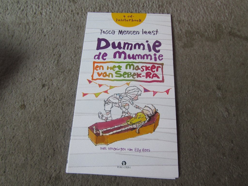 Luisterboek: Dummie de mummie en het masker van Sebek-ra, Kind, Cd, Ophalen of Verzenden, Tosca Menten