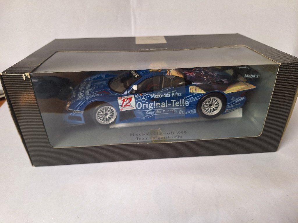 Mercedes CLK GTR 1998, Ophalen of Verzenden, Nieuw, Auto, Bburago