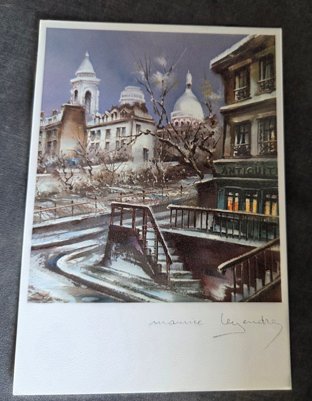 Maurice Legendre - Sacré-Cœur Parijs (1981), Verzenden, 1980 tot heden, Ongelopen, Frankrijk