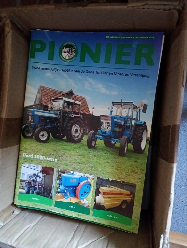 Pionier tijdschriften 1984-2014 - Complete collectie, Boeken, Tijdschriften en Kranten, Ophalen of Verzenden, Zo goed als nieuw
