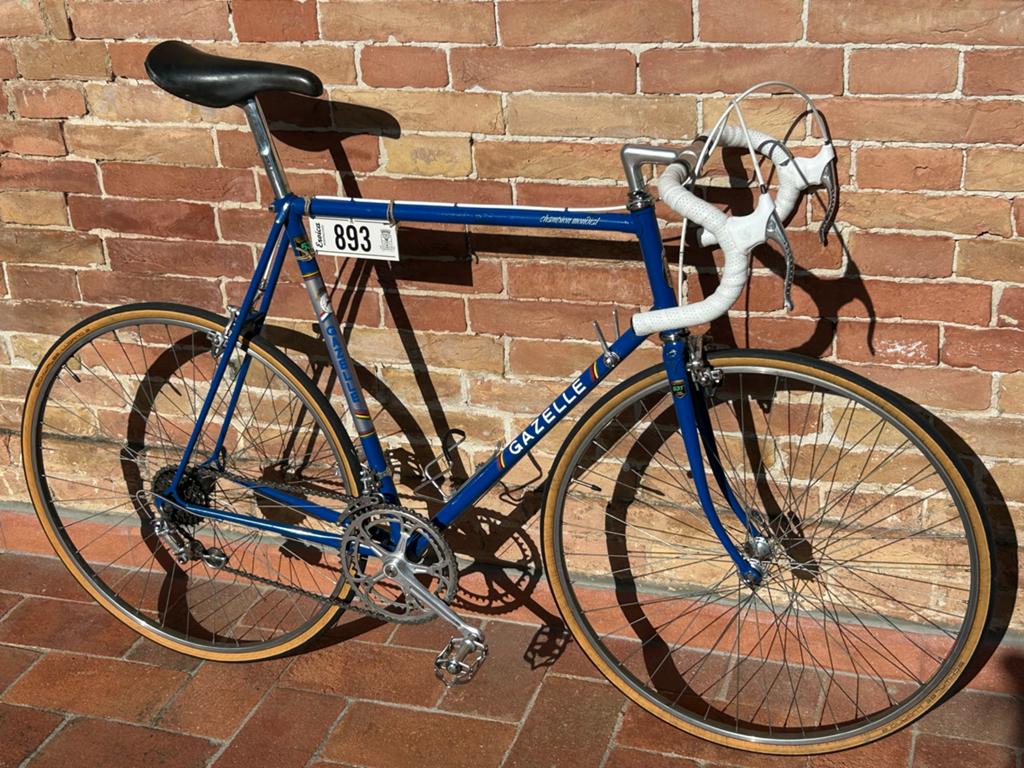 Gazelle Champion Mondial racefiets met Campagnolo, Ophalen, 28 inch, Gebruikt, 57 tot 61 cm