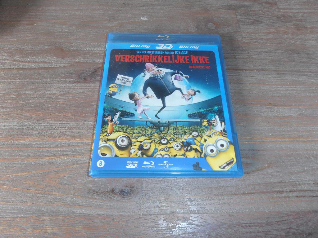 Verschrikkelijke Ikke 3D Blu-ray, Cd's en Dvd's, Blu-ray, Ophalen of Verzenden, Zo goed als nieuw, Tekenfilms en Animatie