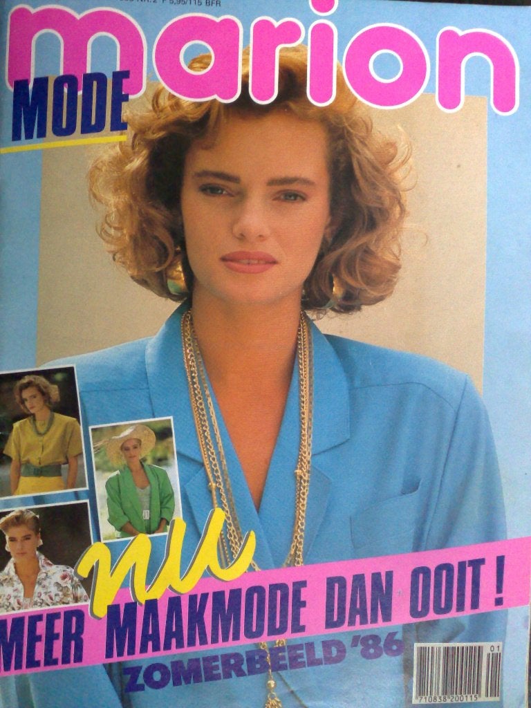 Marion zelfmaakmode februari nr. 2 / 1986, Verzenden, Vrouw, Marion