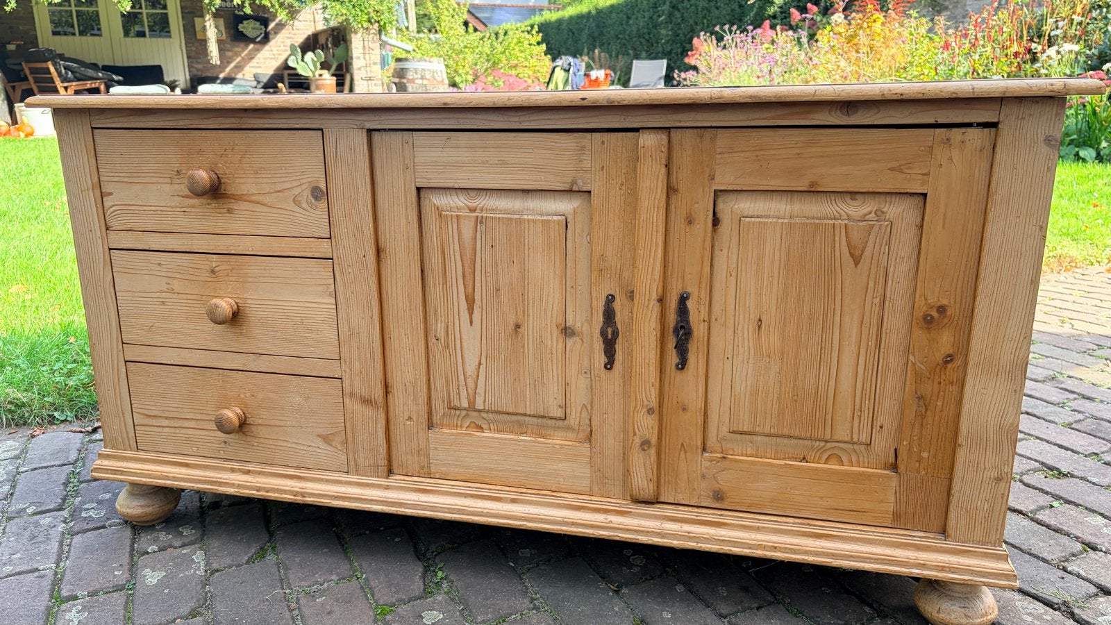 Grenen TV kast - Zeer goede staat! H65 D65 L130 cm
