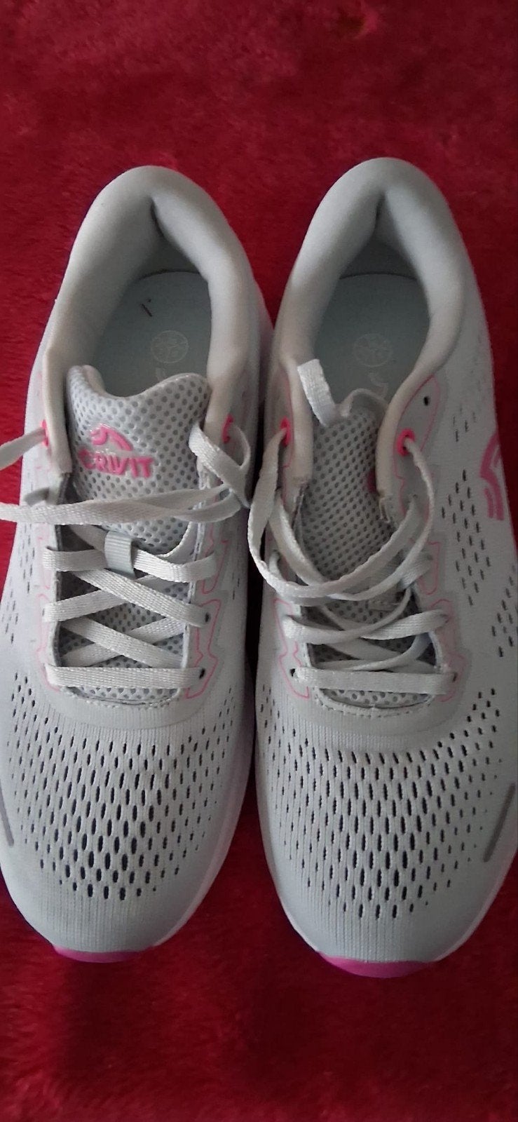 Nieuwe Crivit sportschoenen, grijs/roze, maat 38/39, Kleding | Dames, Maat 38/40 (M), Nieuw, Ophalen of Verzenden, Grijs