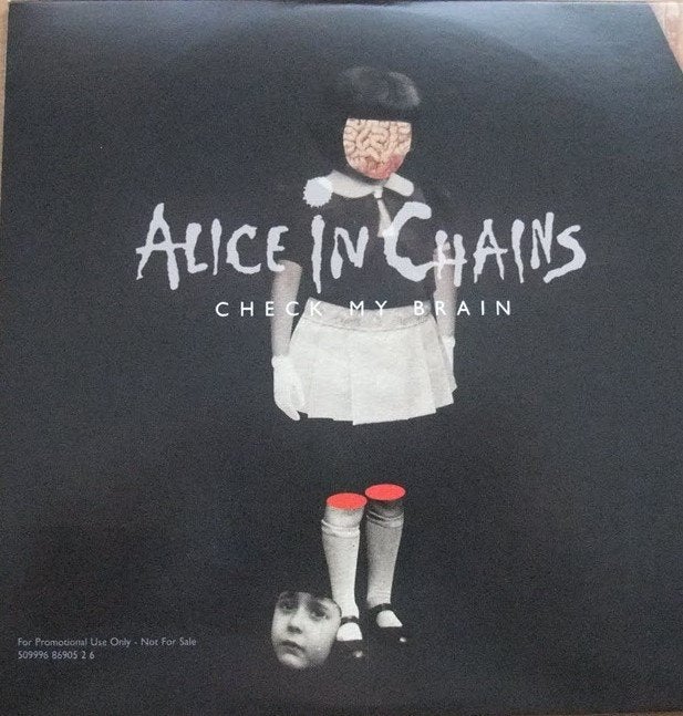 Alice In Chains - Check My Brain promo uk, Ophalen of Verzenden, Zo goed als nieuw, Rock en Metal, Eerste persing