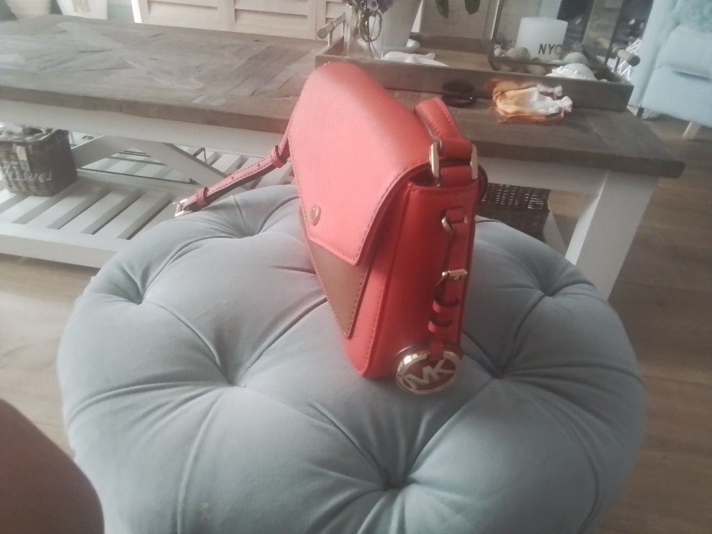 Tas michael kors, Ophalen of Verzenden, Zo goed als nieuw, Bruin, Schoudertasje