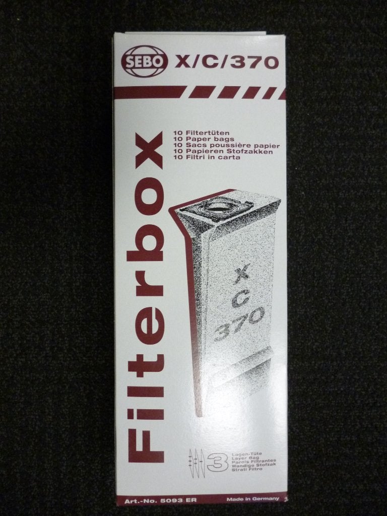 stofzakken sebo xc 370 filters NIEUW Sebo Originele Stofzakk, Ophalen of Verzenden