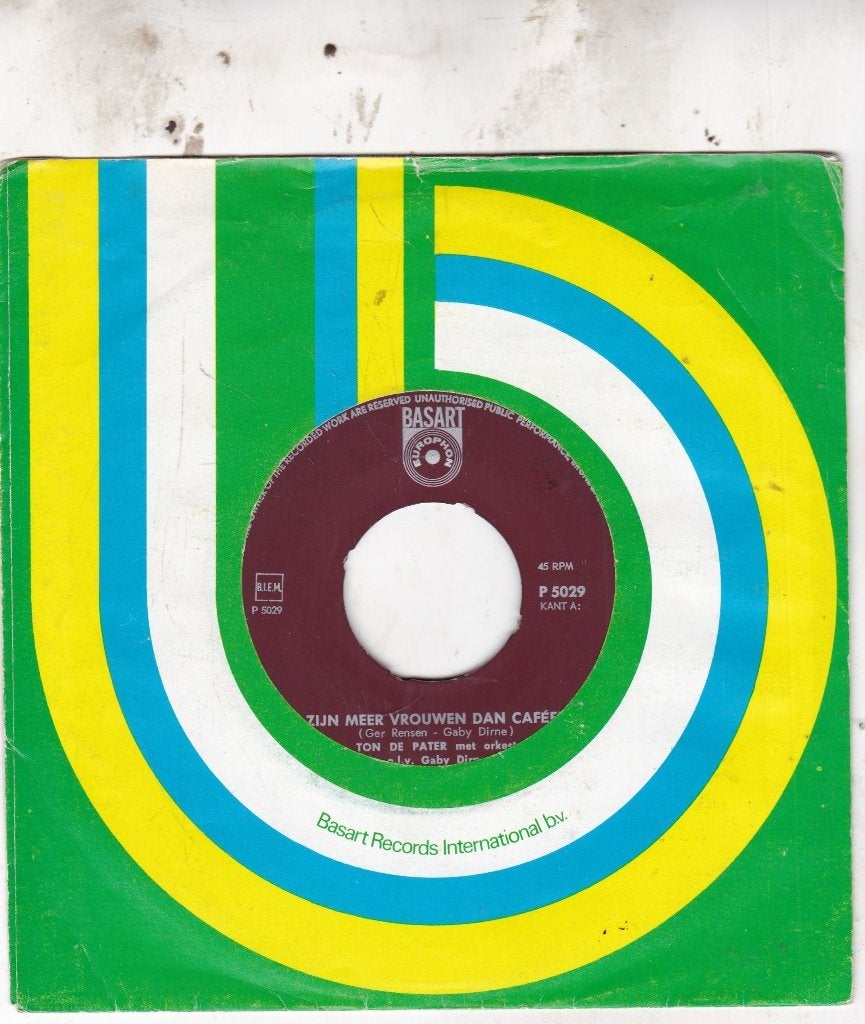 Ton de Pater ( 1966 ), Ophalen of Verzenden, Zo goed als nieuw, Overige formaten, Levenslied of Smartlap