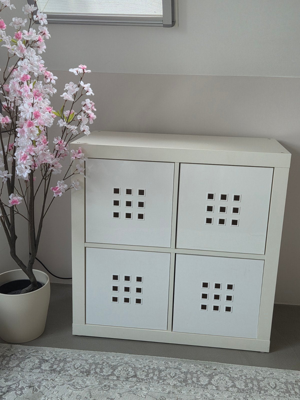Kallax open kast 2x2 (79 x 79 en 39,3 diep), Ophalen, Gebruikt