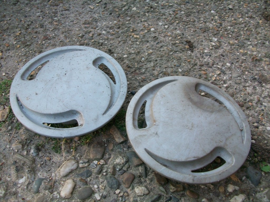 Wieldoppen 8 inch Castelgarden Twincut Honda Viking Motec, Tuin en Terras, Ophalen of Verzenden, Gebruikt, 50 cm of meer