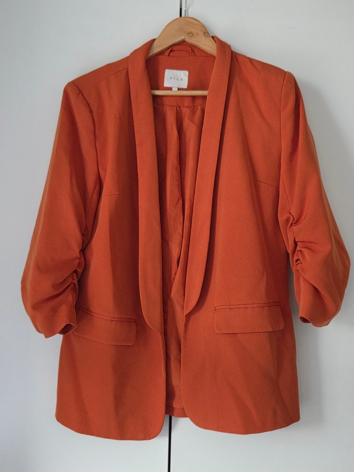 Dames blazer (Vila), Ophalen of Verzenden, Zo goed als nieuw, Maat 42/44 (L), Oranje