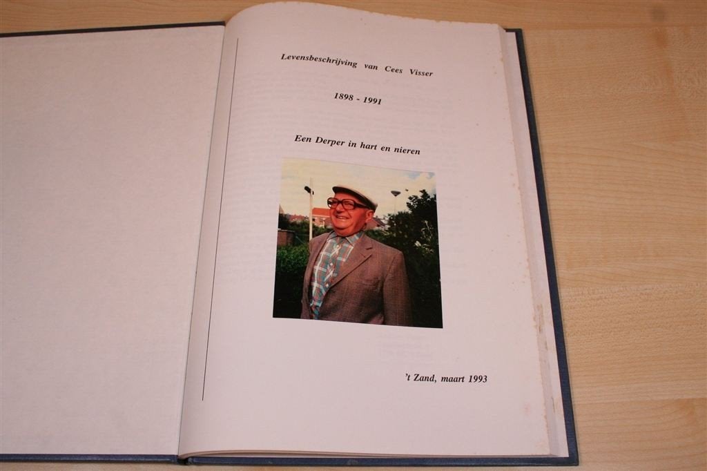 Levensbeschrijving van Cees Visser — 1898-1991, Ophalen of Verzenden, Gelezen