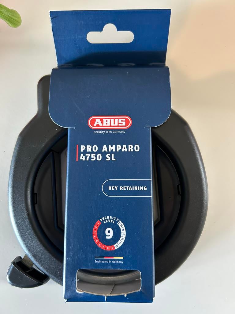 ABUS Pro Amparo 4750 SL Ringslot - Nieuw in doos, Fietsen en Brommers, Fietsaccessoires | Fietssloten, Nieuw, Ringslot, Ophalen of Verzenden