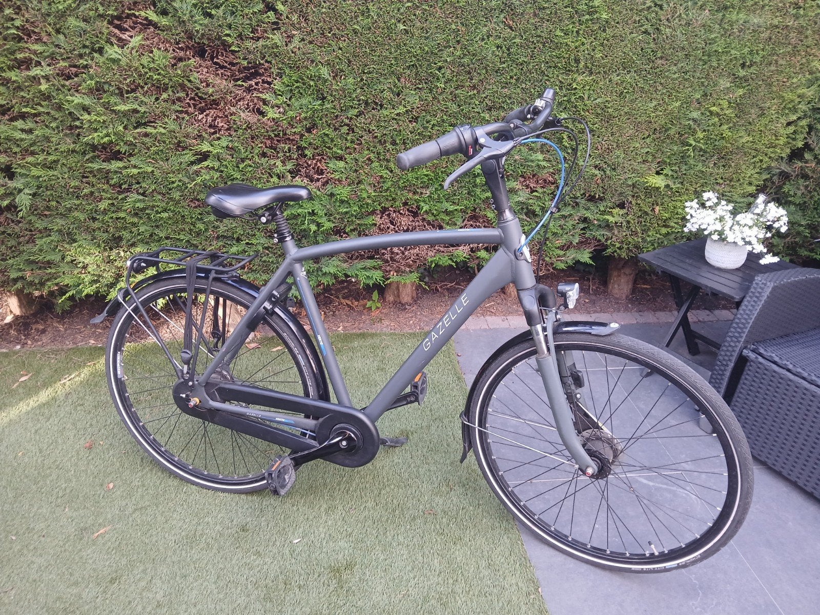 Herenfiets Gazelle Vento C 7, Versnellingen, Ophalen of Verzenden, Zo goed als nieuw, 57 tot 61 cm