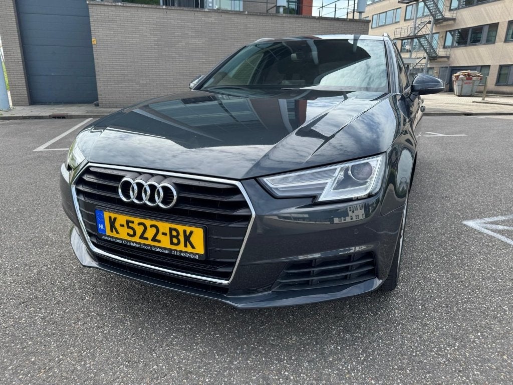 Audi A4 1.4 Tfsi 150pk S Tronic 2018 I Lage kilometerstand!, Auto's, Audi, Stof, Zwart, 4 cilinders, Navigatiesysteem