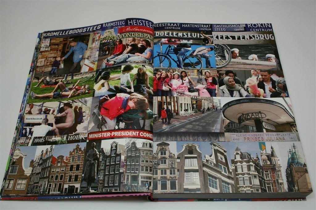 Amsterdam — Groot Fotoboek Straatbeeld Jurrian Hoefsmit, Ophalen of Verzenden, Gelezen, Fotografen