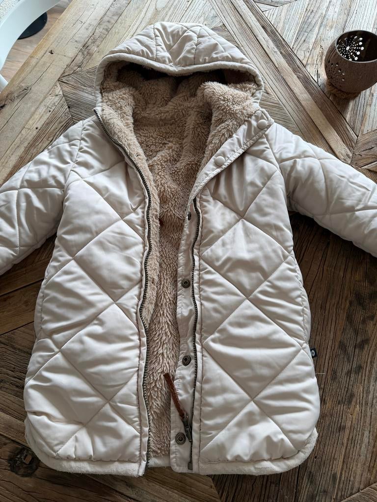 Winterjas meisje 122 Like Flo reversibel, Kinderen en Baby's, Kinderkleding | Maat 122, Ophalen of Verzenden, Gebruikt, Meisje