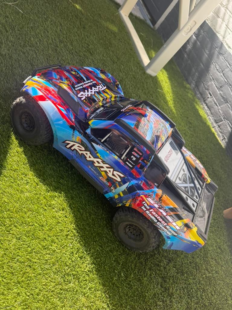 Traxxas Maxx Slash 6S 4WD, Ophalen, Zo goed als nieuw, Auto offroad