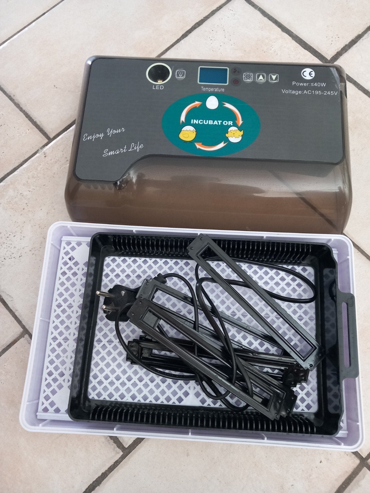 Broedmachine Met Warmteplaat Incubator, Dieren en Toebehoren, Ophalen of Verzenden, Broedmachine