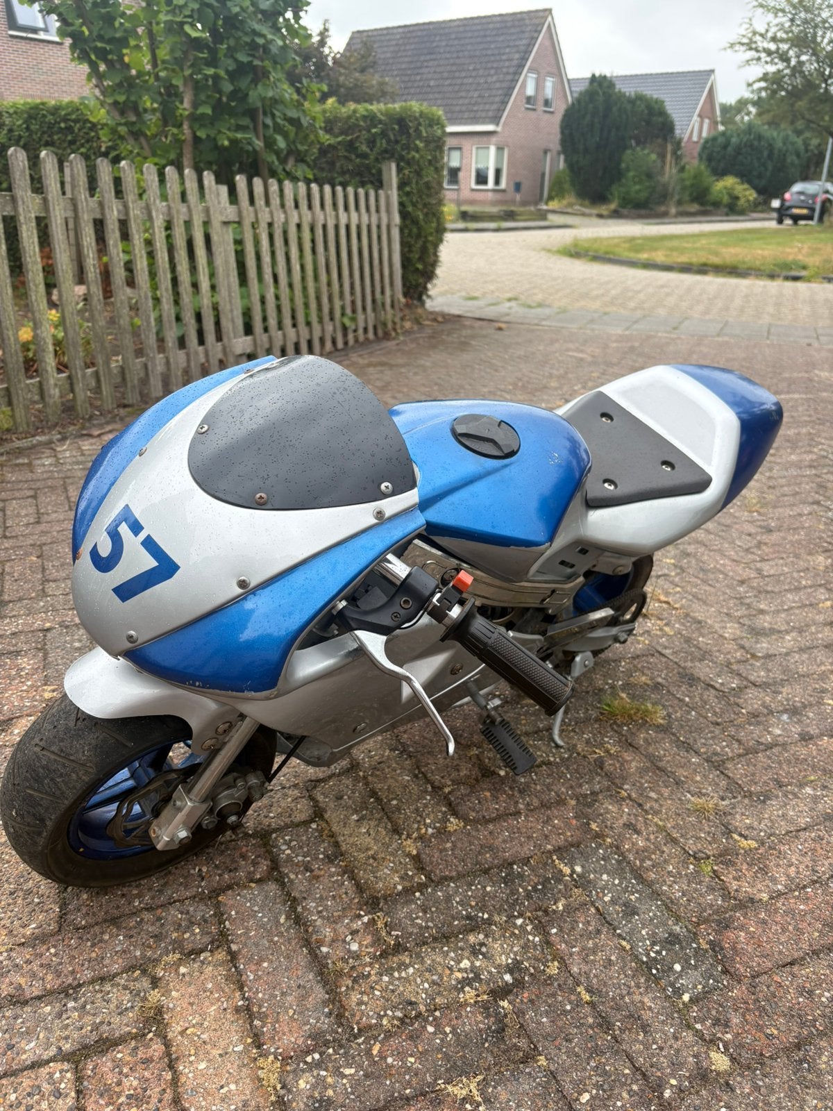 49cc Pocketbike / Minimotor. Loopt en rijdt goed!, Ophalen, Gebruikt, Schijfrem, Overige typen