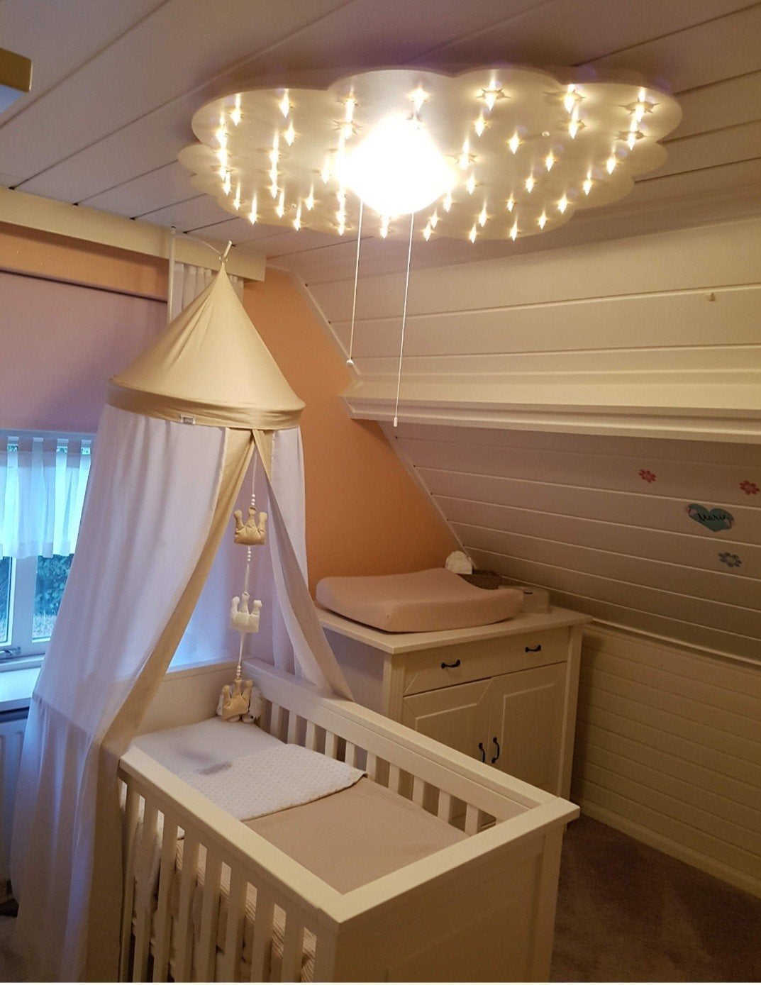 Complete babykamer met ledikant, commode en kledingkast, Ophalen, Gebruikt, Jongetje of Meisje