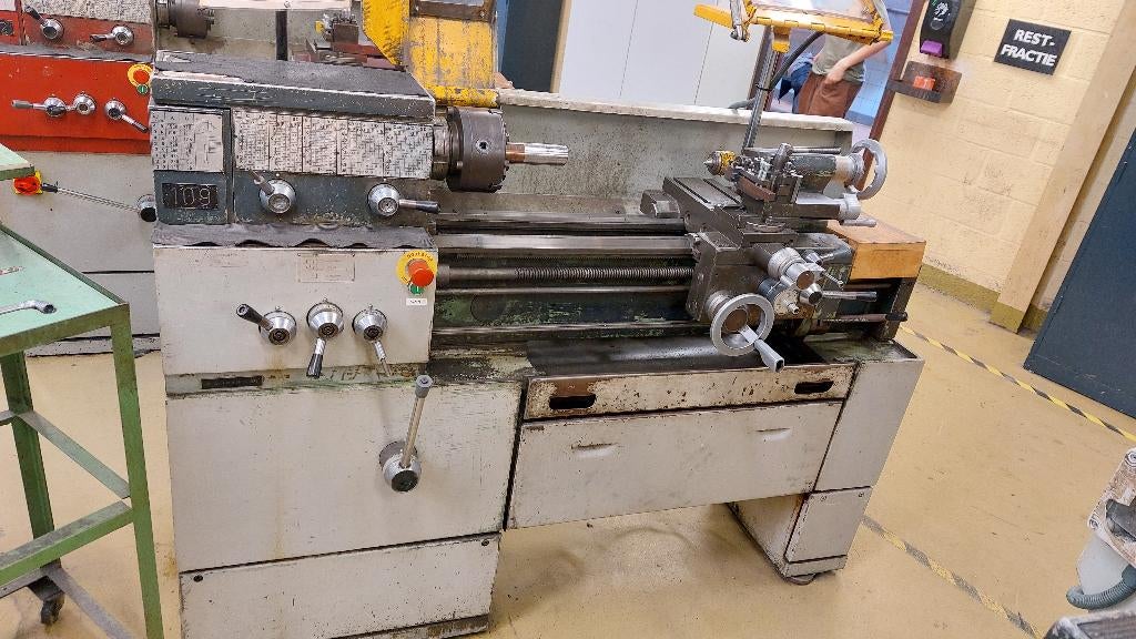 celtic 12 draaibank freesmachine Mondiale viking 3ma + 1MA, Doe-het-zelf en Verbouw, Ophalen, Gebruikt, Metaaldraaibank