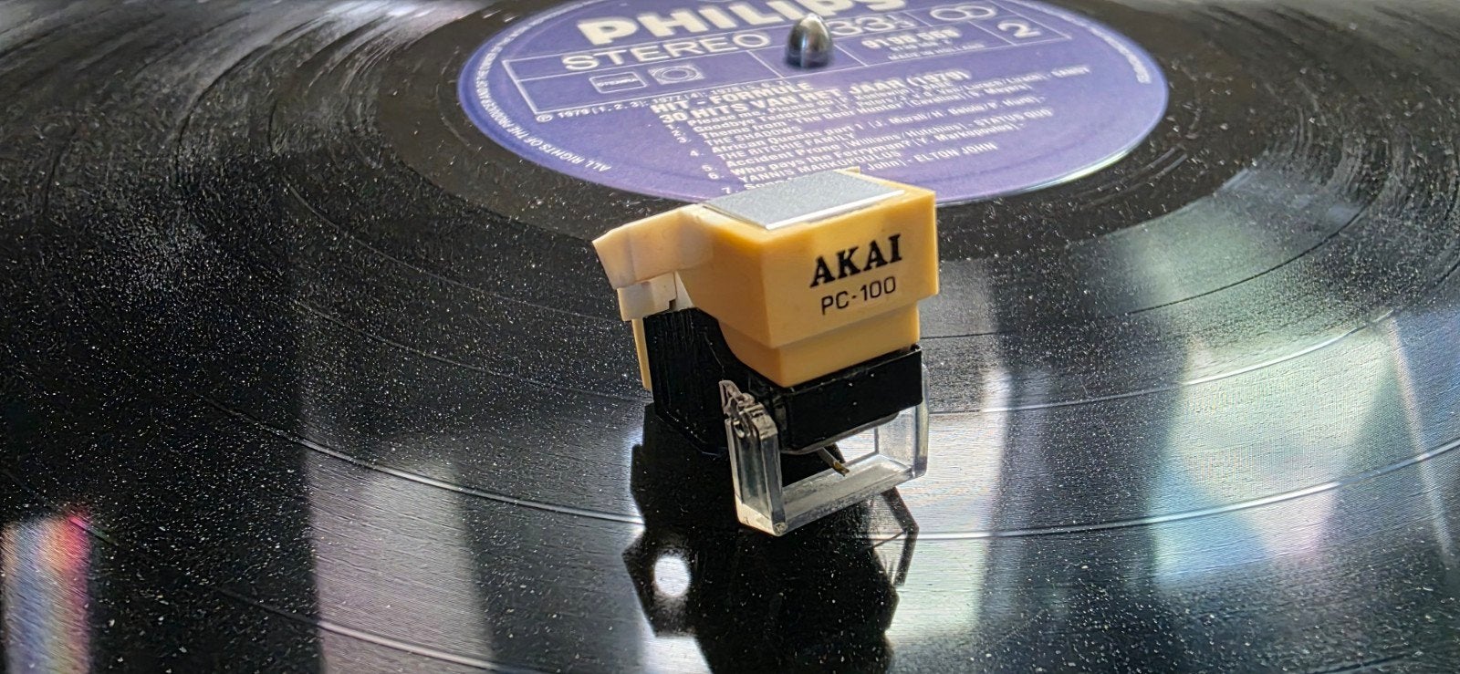Akai PC 100 mm element in goede staat, Ophalen of Verzenden, Gebruikt, Platenspeler-onderdeel, Akai