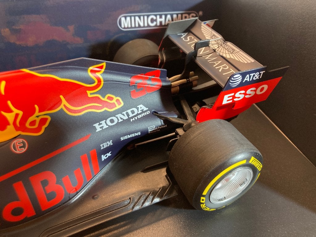 ✅ Max Verstappen 1:18 Winner Brazil GP 2019 Red Bull RB15, Ophalen of Verzenden, Nieuw, Formule 1